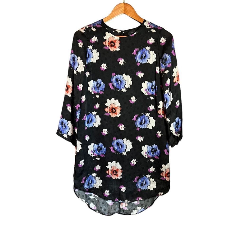 Topshop floral shift dress. Size 4